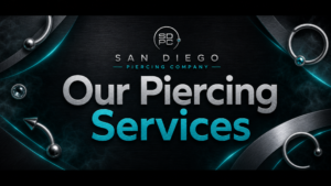 San Diego Piercing Services.