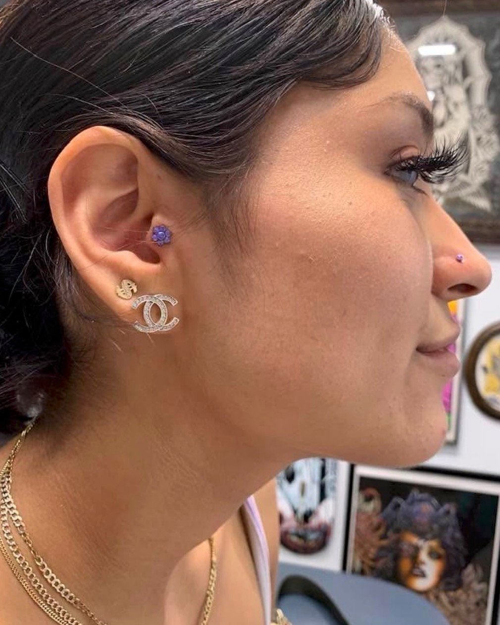 Body piercing at San Diego Piercing Company in Pacific Beach