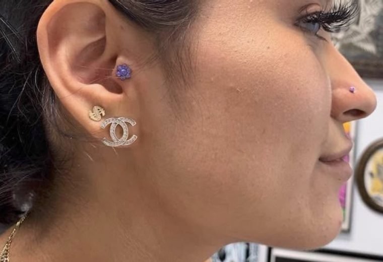 Body piercing at San Diego Piercing Company in Pacific Beach